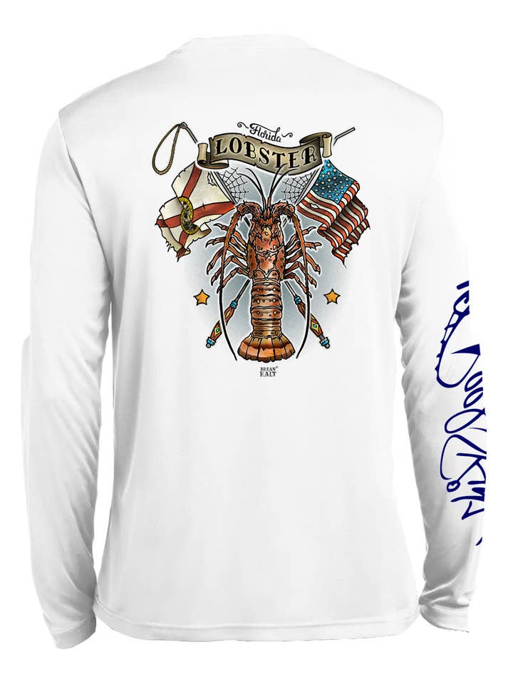 Tatuaje de Langosta de Florida por Brian Kalt para venta al por mayor de Reelskinz