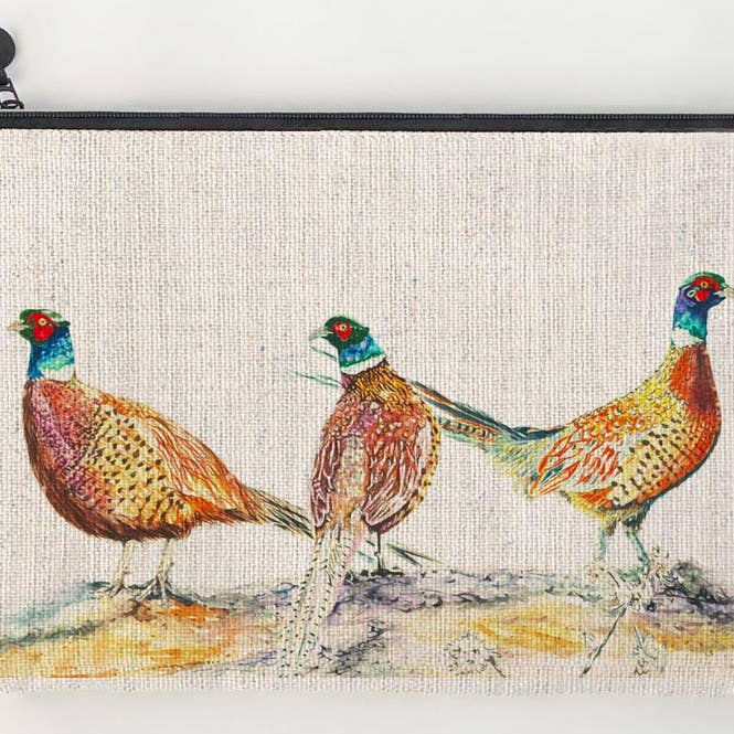 Borsa per il trucco - Pheasant Bouquet per la vendita all'ingrosso da parte di Country Creation