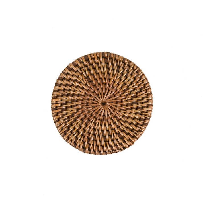 The Colonial Coaster - Natural Brown for wholesale by Bazar Bizar Living