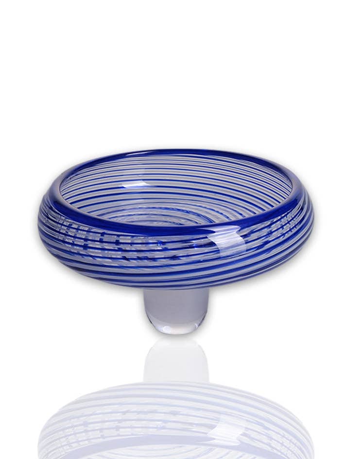 Coppa com Pé Vidro Artesanal por atacado de Barbablanca Glassworks