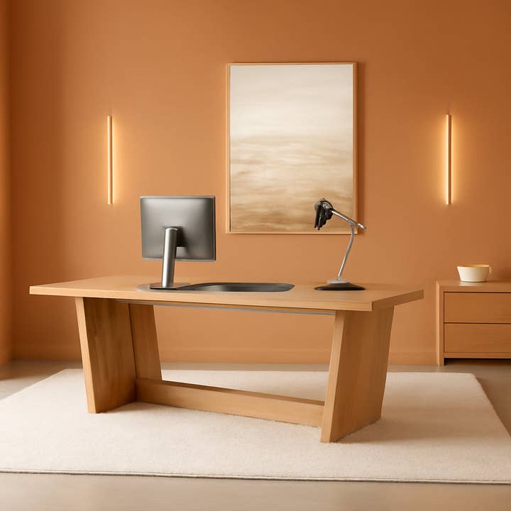 Spacious Wooden Executive Desk for Home Office Use for wholesale by ShipItFurniture