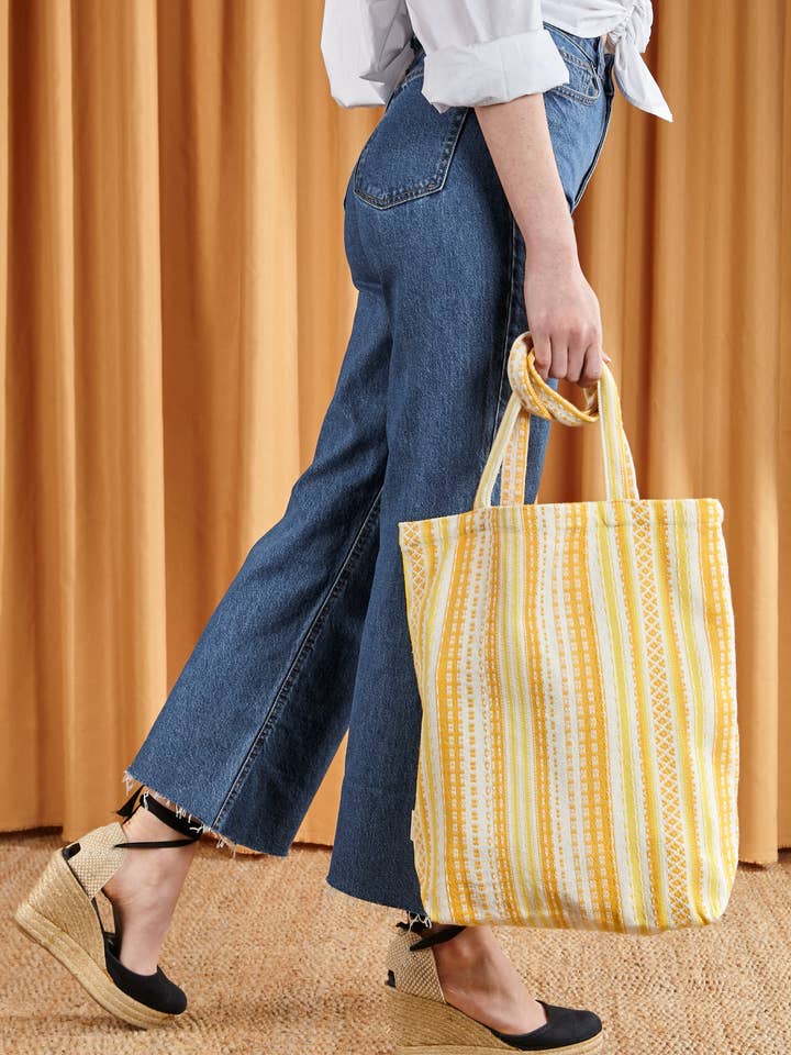 Tote Bag Alpujarra yellow tones for wholesale by Eturel Madrid