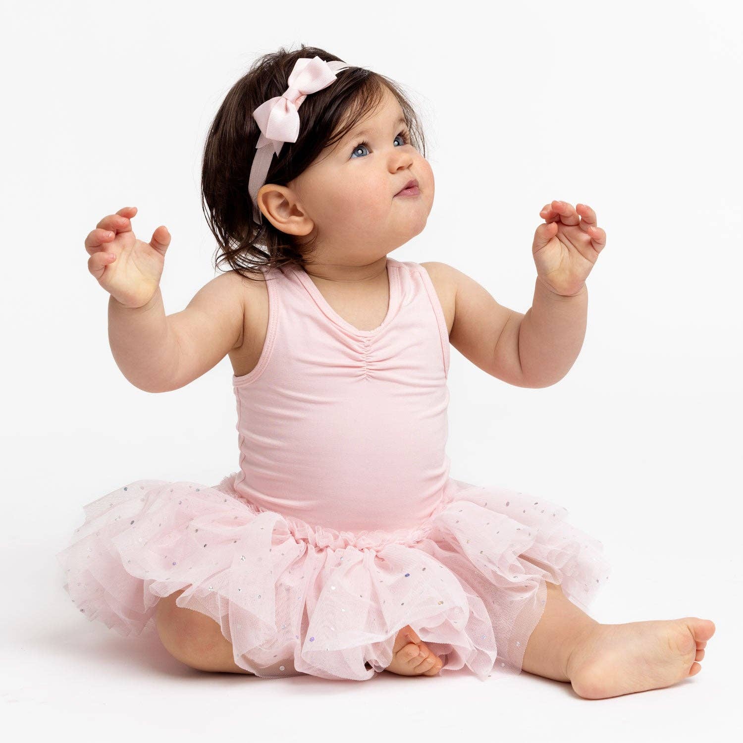 Rose Ballet Minnie : Robe tutu rose à nœud pour bébé en vente sur Faire2