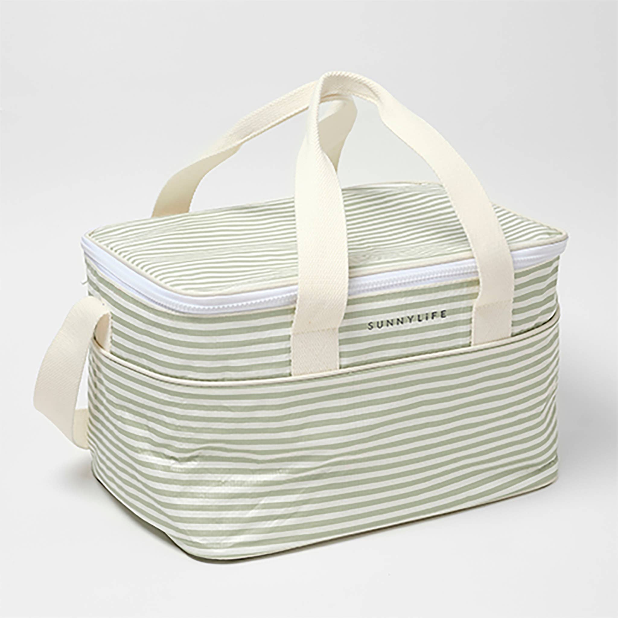Sunnylife - Wholesale Cooler/Cooler Bag - Light Cooler Bag La Palma Sage Stripe4