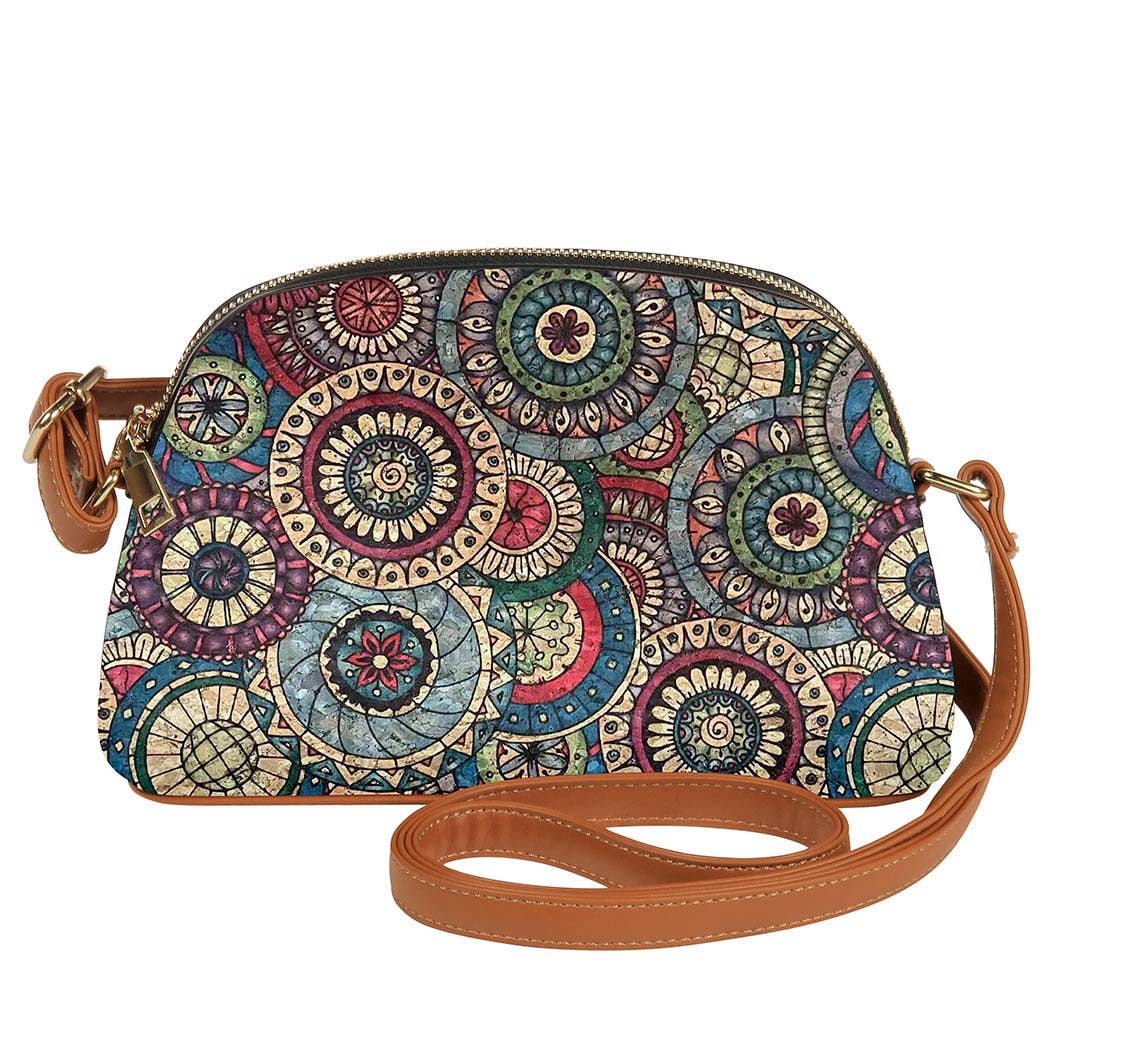 Kaleidoscope Accessories - Wholesale Crossbody Bag - Women's - Dome Cork Bag Crossbody, 3 Assorted3