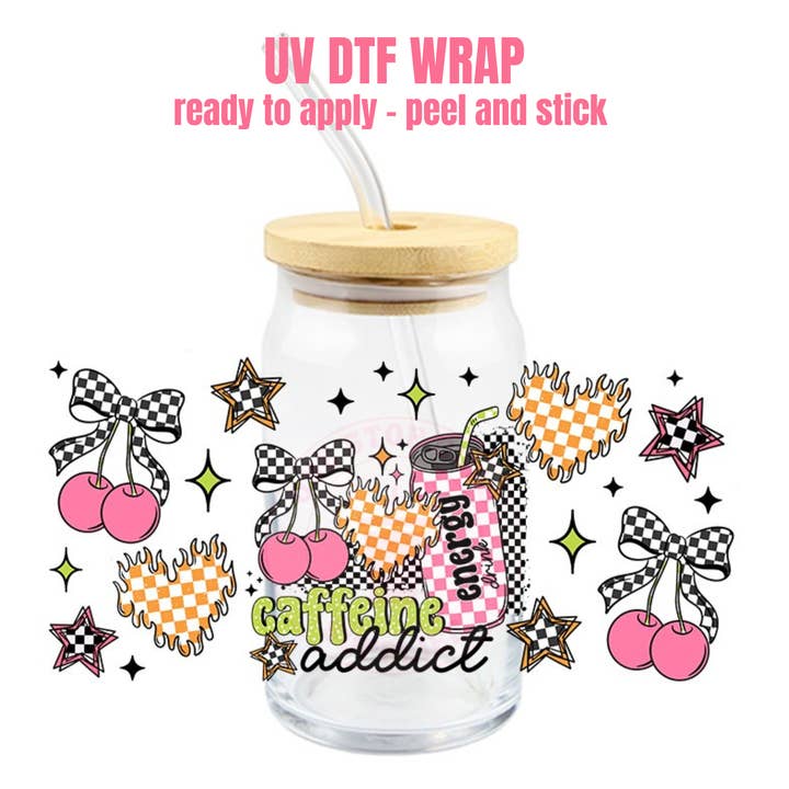 UV DTF CUP WRAP #391 for wholesale by One Stop Cups