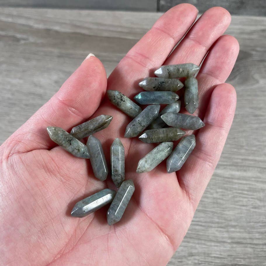 Keystone Crystals - Wholesale Spiritual Stone/Crystal - Small Gemstone Double Terminated Carved Crystal Wands25