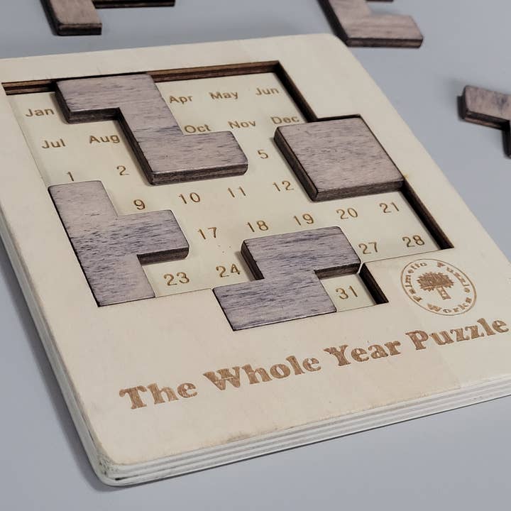 Palmetto Puzzle Works - Wholesale Puzzle - Adult - The Whole Year Puzzle