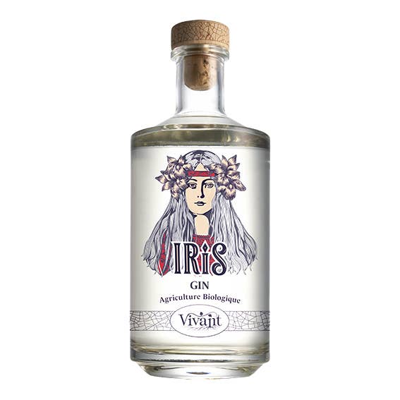 Alcools Vivant – wholesale Gin – Iris French Gin - ekologiskt jordbruk - 40 % vol.2