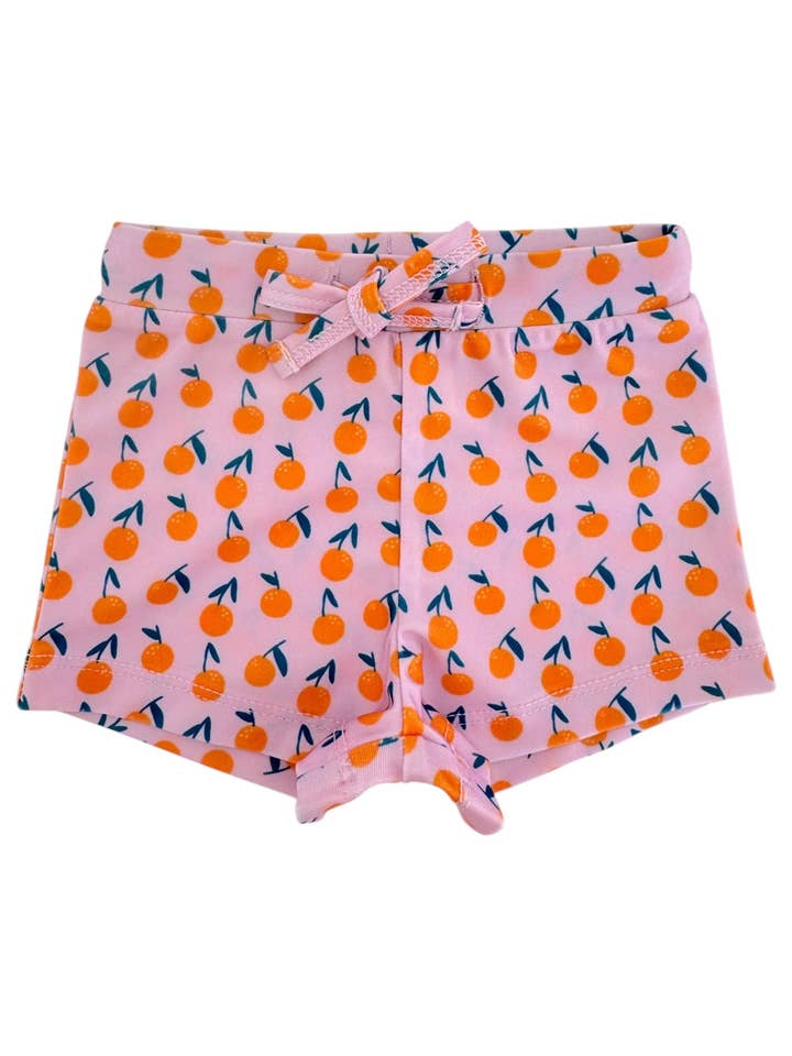 Oranges / Riviera Swim Short / UPF 50+ for wholesale by SIIX Collection