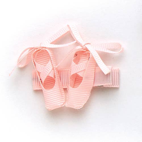 Dasha Designs - Wholesale Hair Clip - Kids - 3948 Ballet Shoe Hair Clip