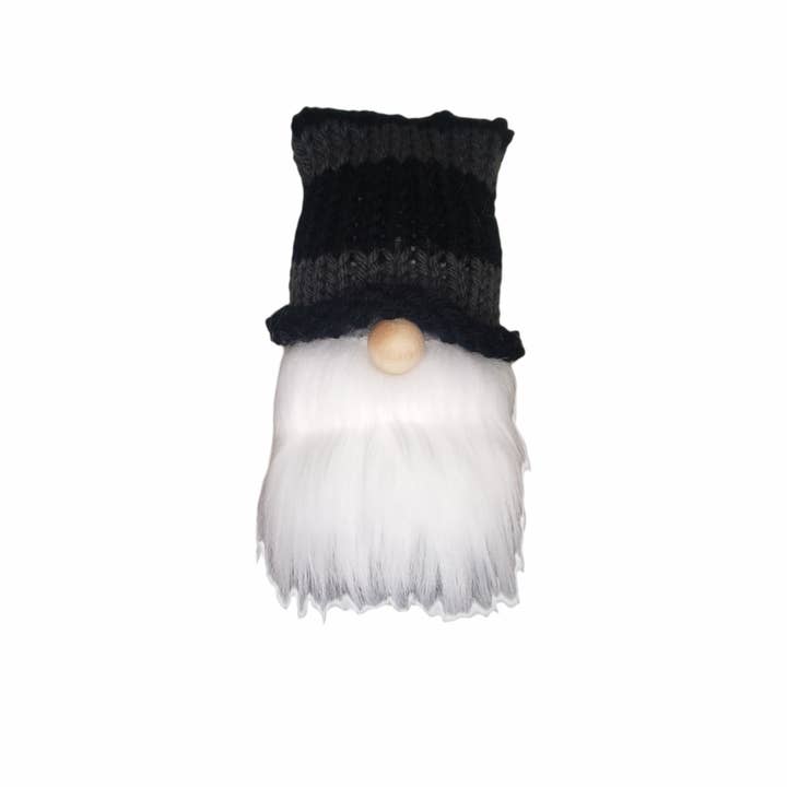 Nain rayé noir et gris pour la vente par OrozcoCraftCo