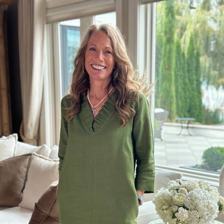 Francesca Dress for wholesale by Arte Italica & Crown Linen Designs