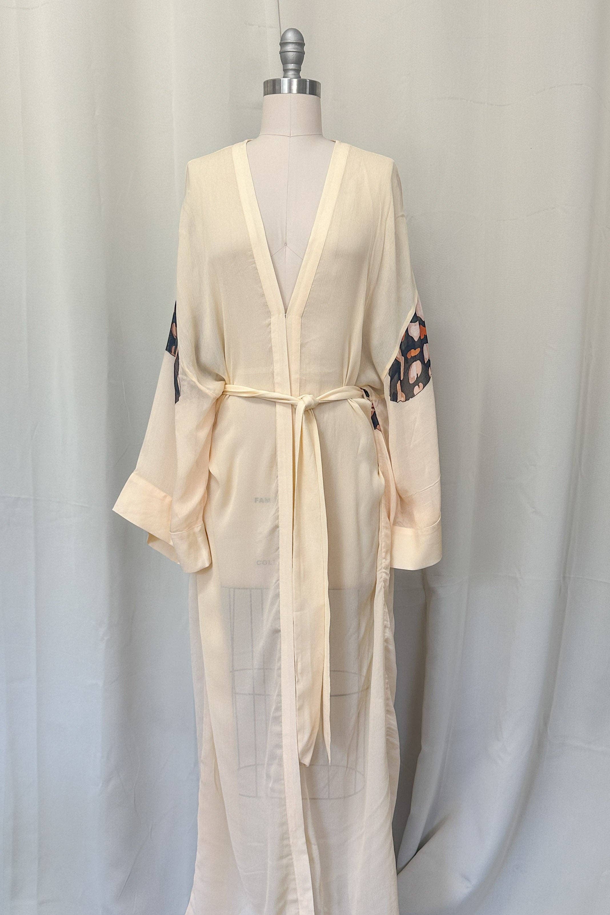 Metamorphosis Vanilla Silk Road Kimono for wholesale on Faire15