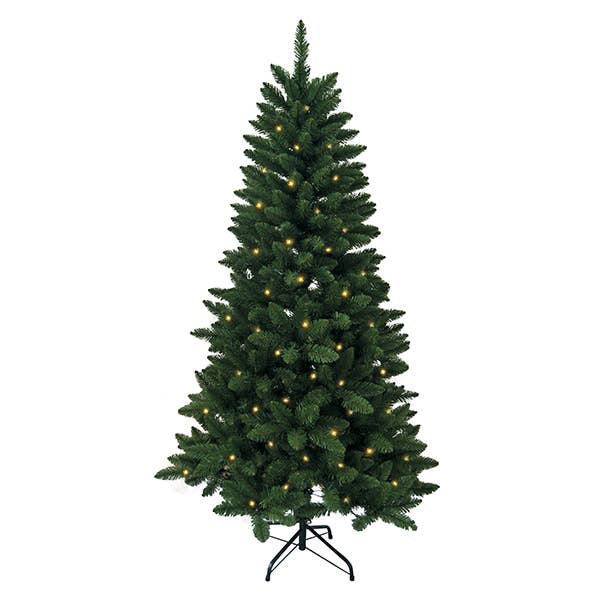 6'PRE-LIT GREEN POINT PINE TREE for wholesale by Kurt S. Adler, Inc.