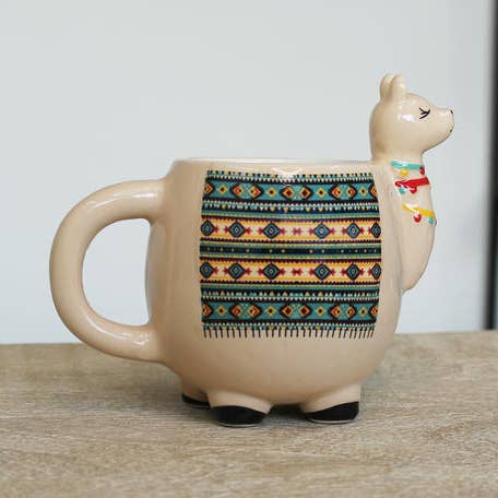 Llama coffee mug for wholesale by MAGS