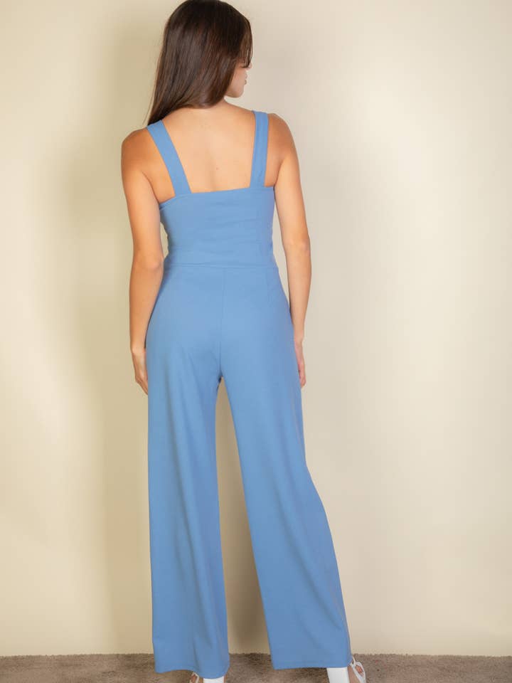 CAPELLA APPAREL - Wholesale Jumpsuit - Dames - Cami-jumpsuit met inkepingen1