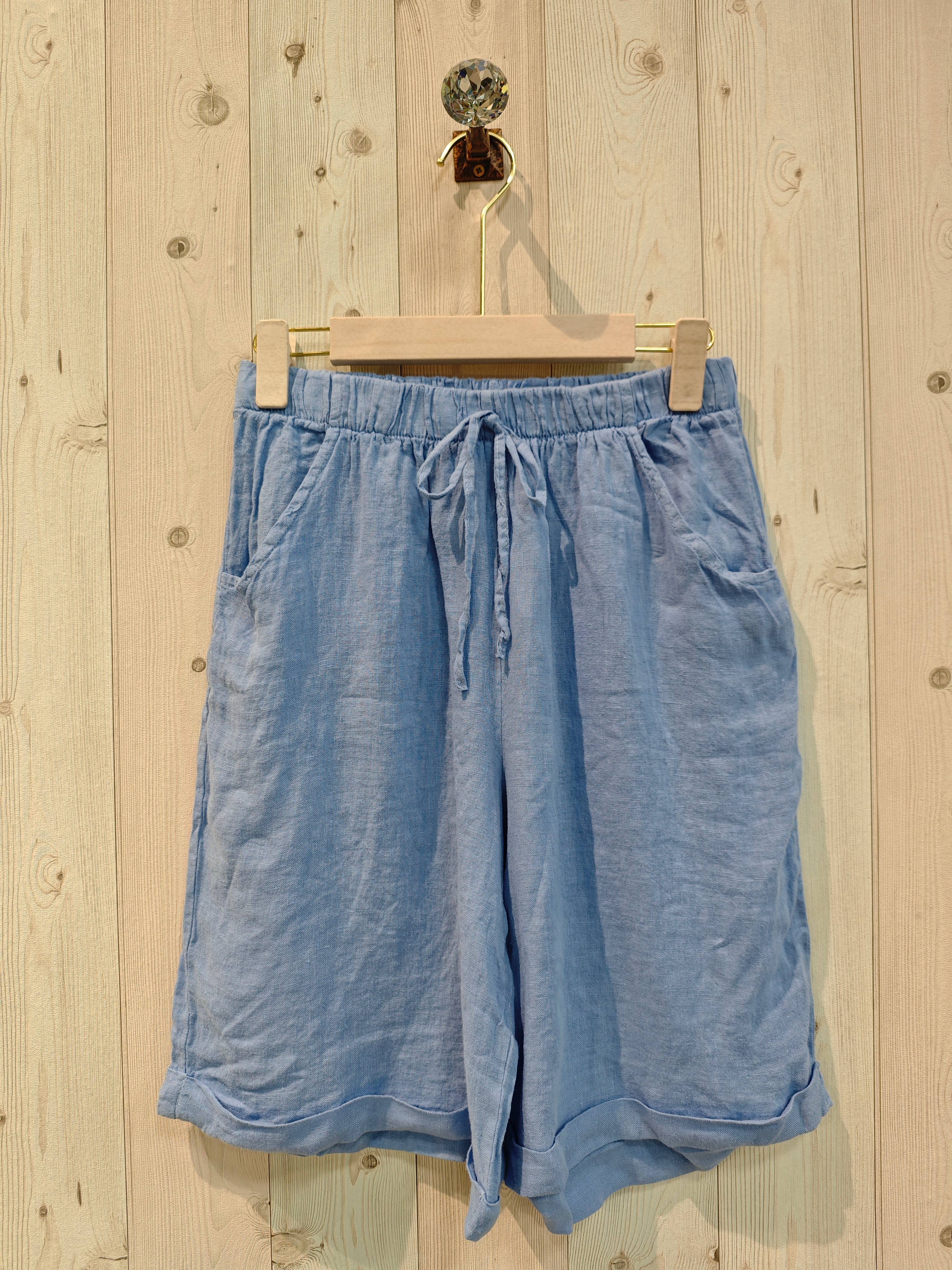 Linen & More - Venta al por mayor Pantalones cortos - Mujer - REF 15832 BERMUDAS DE MUJER LINO 100%4