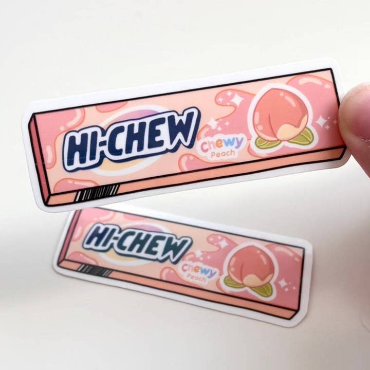 Autocollant asiatique Hi-Chew Pêche pour la vente par SimplyMKO