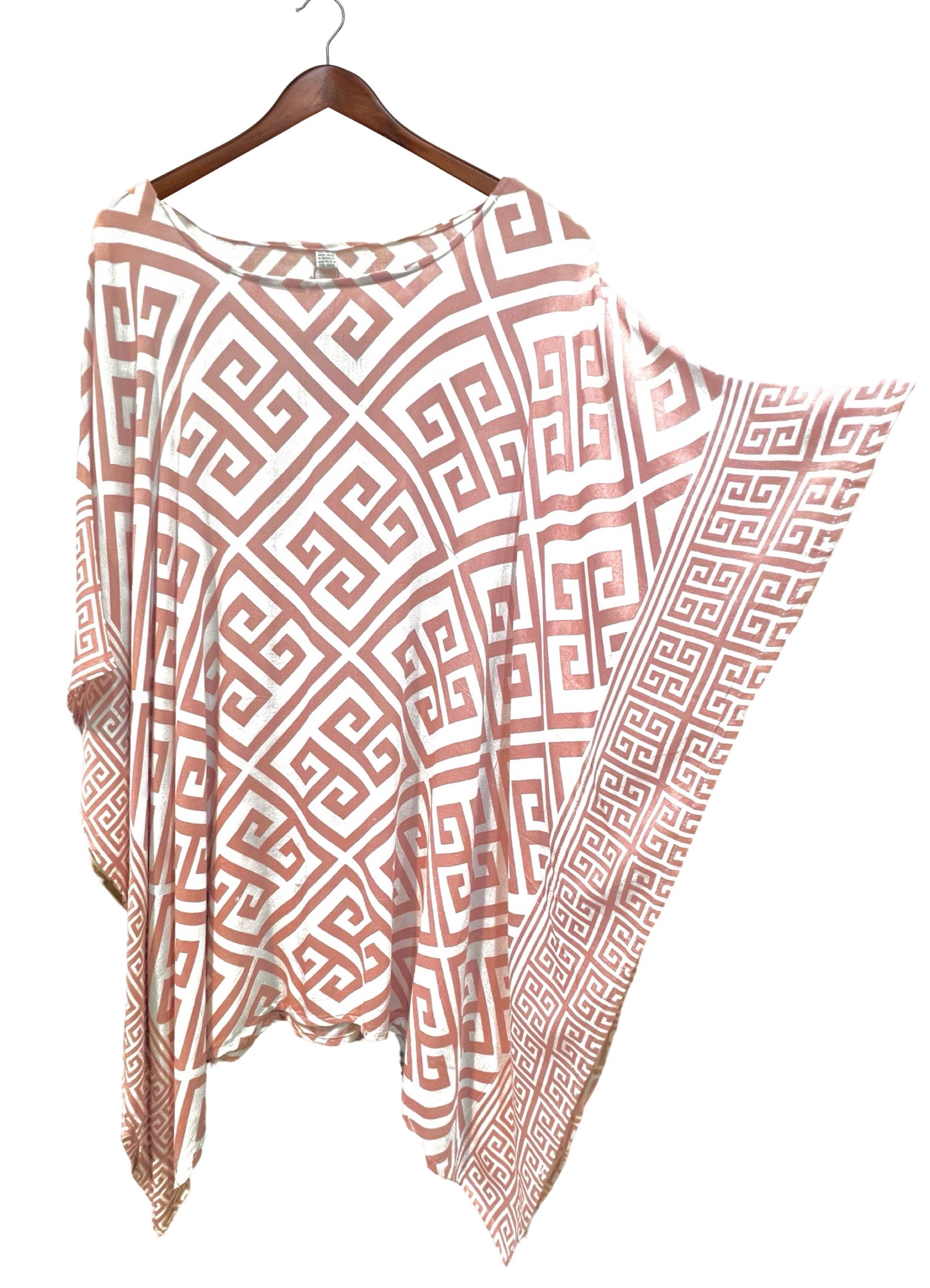 Bamboo Source Tropical Decor - Wholesale Blouse - Women's - Diagonal Women’s Top/Cover-Up - Assorted3