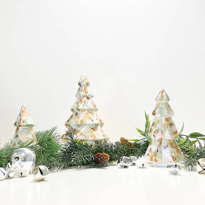Jessica Reynolds Art - Wholesale Christmas Decoration - Neutral Mini Christmas Tree|Jessica Reynolds Art1