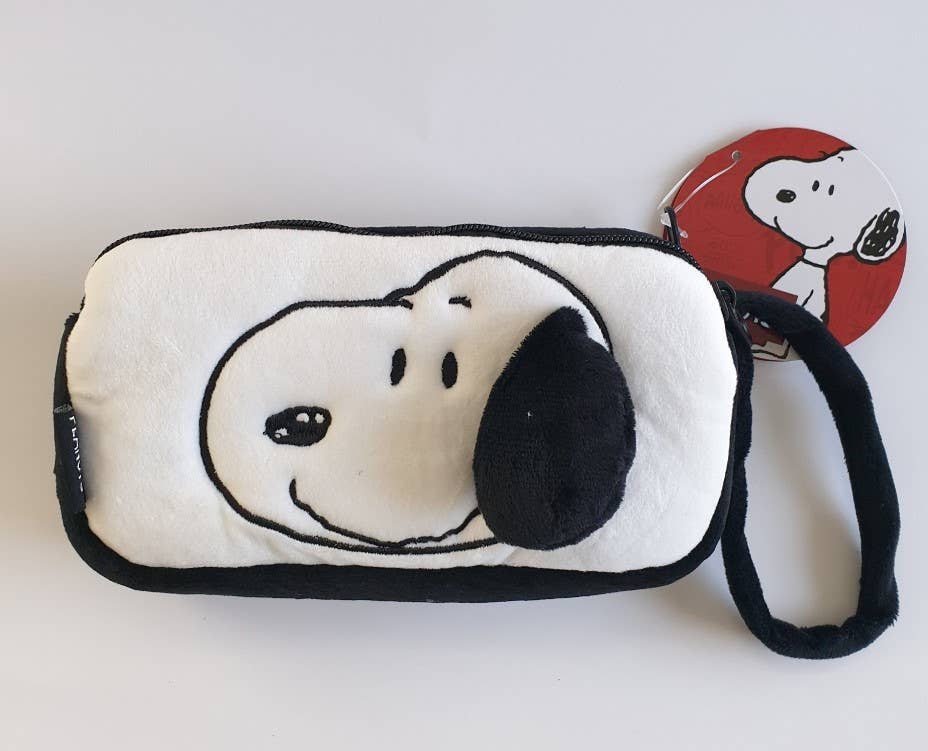K-Wonderland – Engroshandel Penalhus – Snoopy dobbelt lynlåspose, makeup, arrangør, blyantpose1