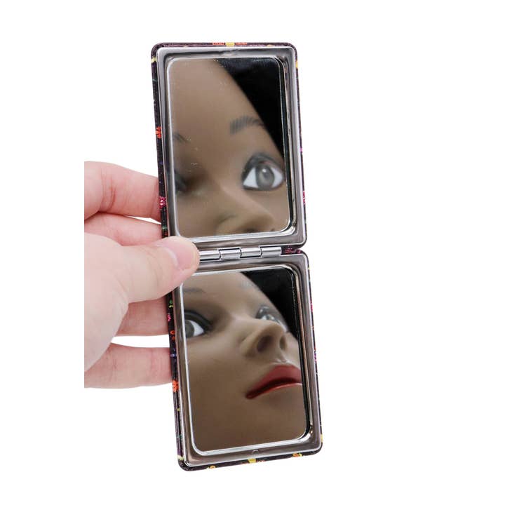 ASSORTED Sugar Skull Day Of The Dead Cosmetic Mirror for wholesale on Faire6