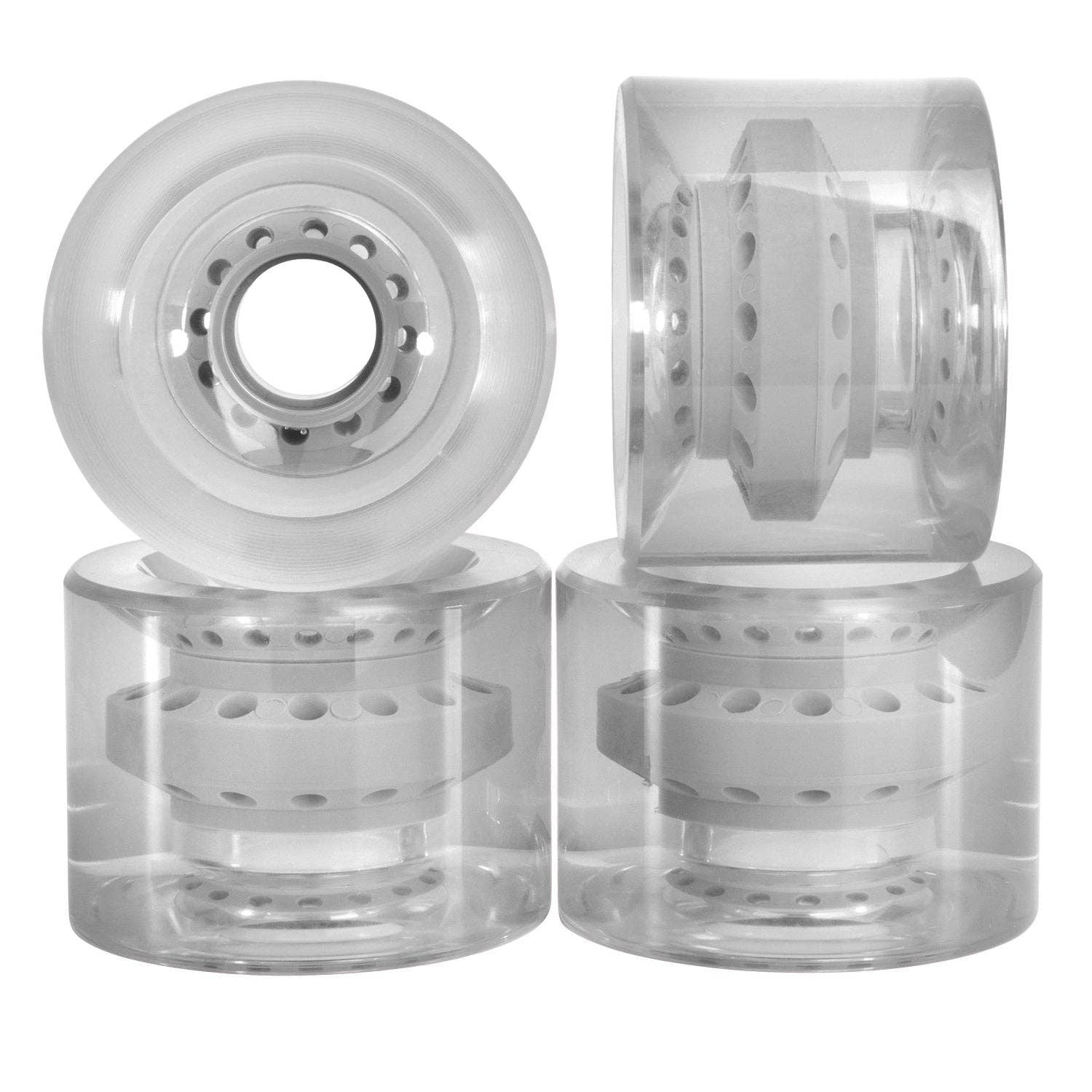 Cal 7 - Wholesale Sporting Accessories - 60x44 83A Polyurethane Skateboard Transparent Wheels2