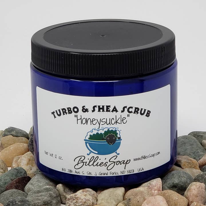 Billies Body Scrub - Honeysuckle for engroshandel hos Billie's Soap