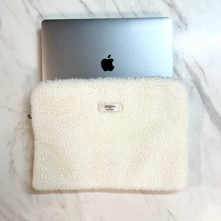 AMMA - Wholesale Laptop Bag - Women's - Computer sleeve Polar Cloud Fleece Computer Sleeve0