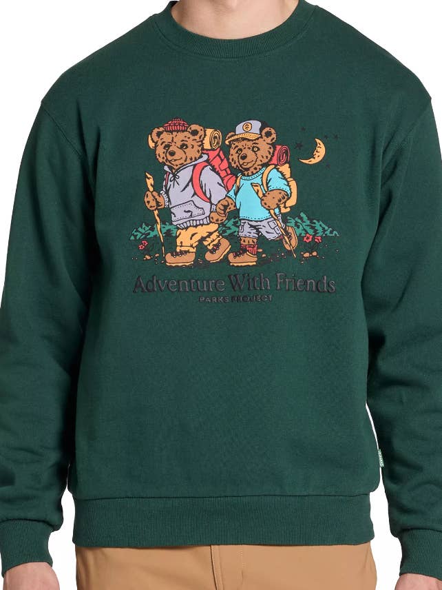 ADVENTURE WITH FRIENDS BEARS CREW for wholesale by Parks Project