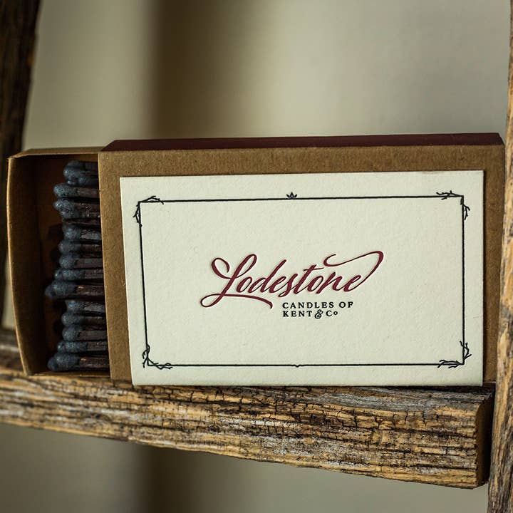 Lodestone Candles | Luxury Soy Candles - Wholesale Matches - Four Inch Luxury Matches2
