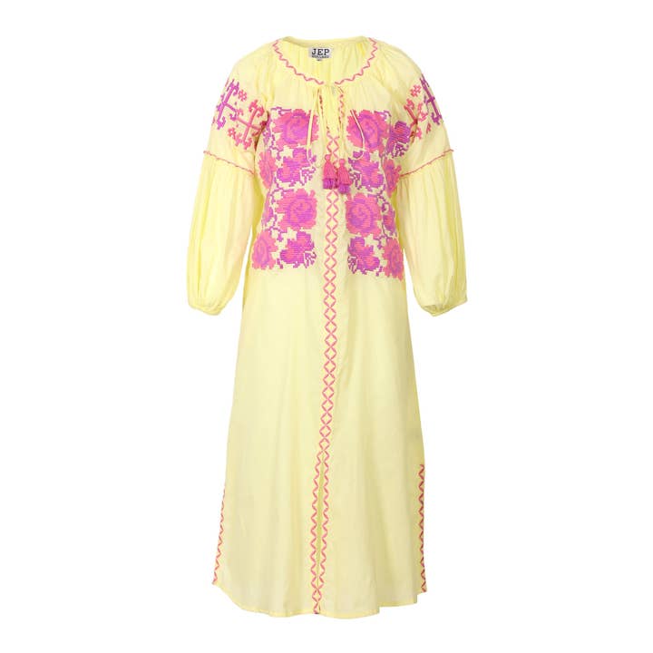 Natalia Lime Dress PRE ORDER SS26 for wholesale by JEP Holland