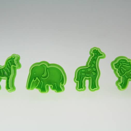 Plunger Cutters [Elephant Lion Zebra Giraffe) voor wholesale door Zwajomi Clay