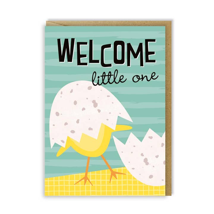 Nuova carta per bambini: benvenuto piccolino per la vendita all'ingrosso da parte di Zedig Design