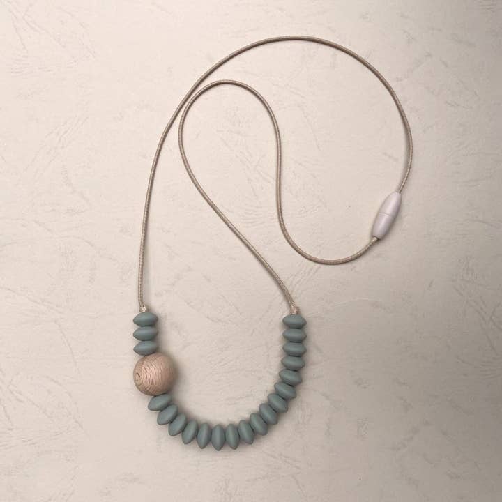 Zao & Co - Wholesale Teething necklace – Baby - Asymmetric silicone necklace10