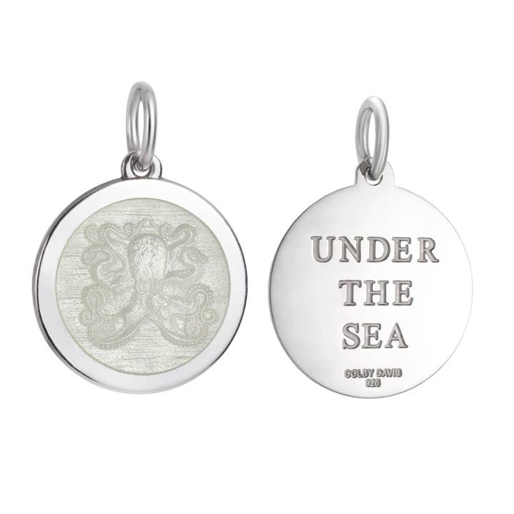 Colby Davis hänge: Medium bläckfisk - Sterling Silver för wholesale av Colby Davis of Boston