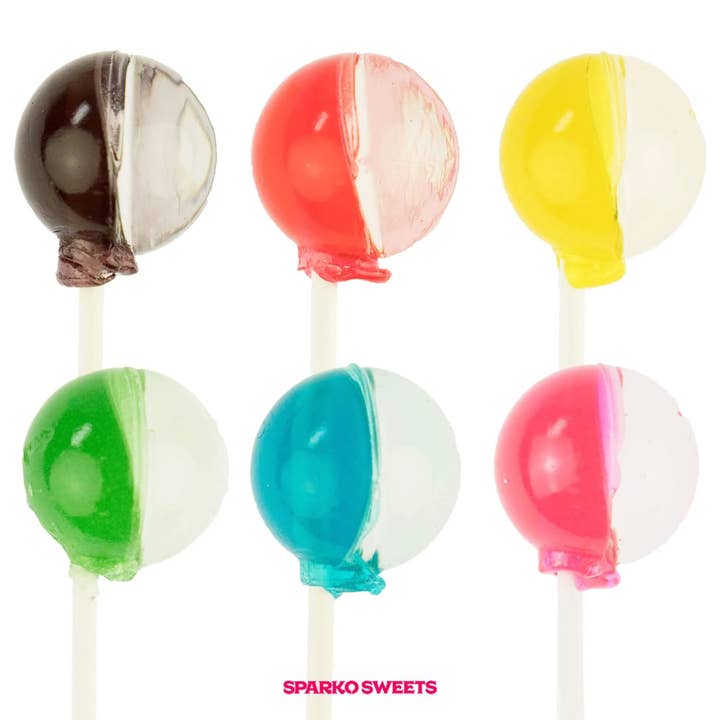 Sparko Sweets - Wholesale Lollipop - Custom Lollipops - 1.26" Sphere