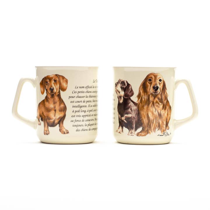 Dachshunds mug for wholesale by Animal Prints