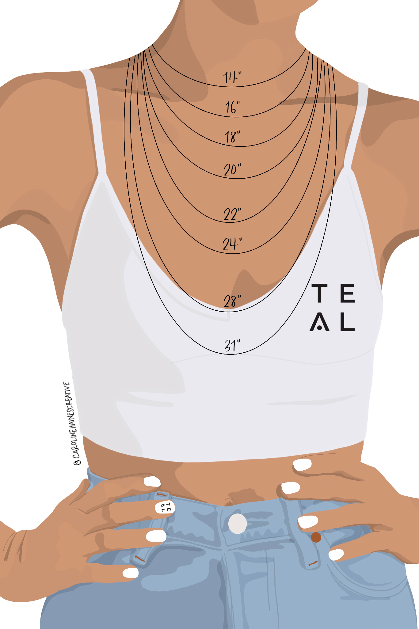 teal market - Wholesale Link & Chain Necklace - MICRO VIPER NECKLACE4