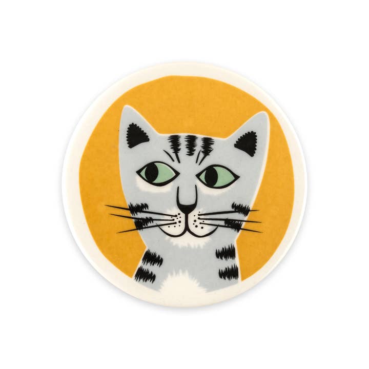 Hannah Turner Ltd – Engroshandel Bordskånere – Håndlavede Keramiske Cat Coasters box sæt af 43