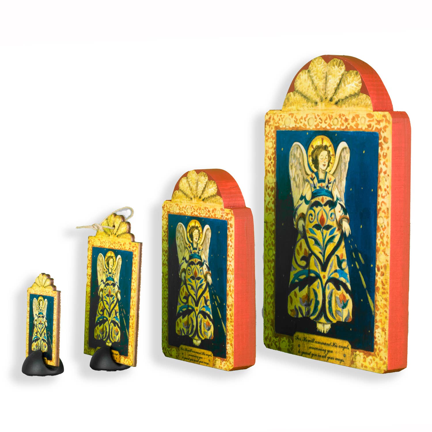 Lynn Garlick Retablos - Wholesale Painting/Drawing - Guardian Angel - Protection and Guidance2