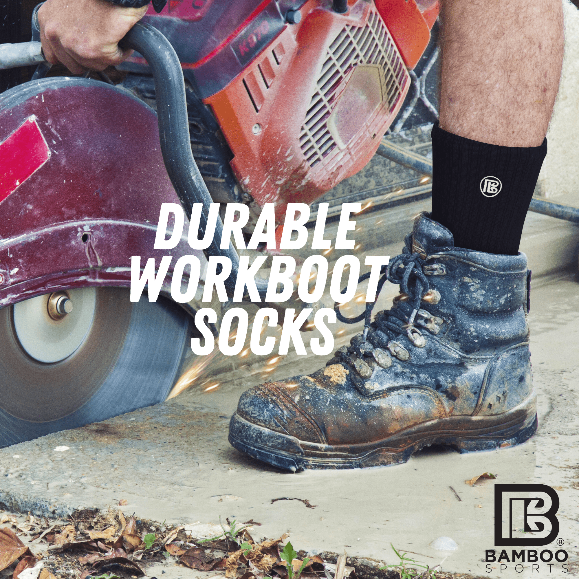 Bamboo Sports - Vendita all'ingrosso Calzini - Uomo - Calzini Premium Bamboo Rayon Crew40