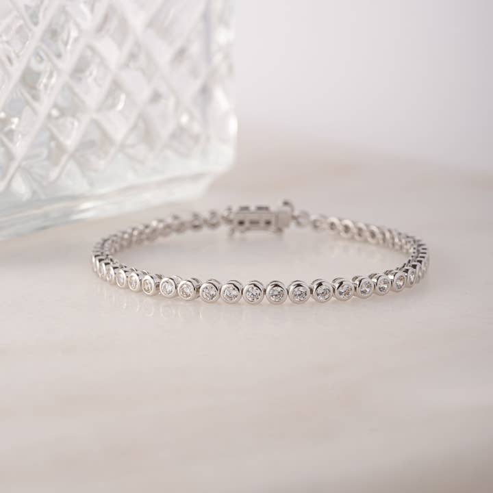Sami Jewels - Wholesale Tennis Bracelet - Round Bezel Tennis Bracelet