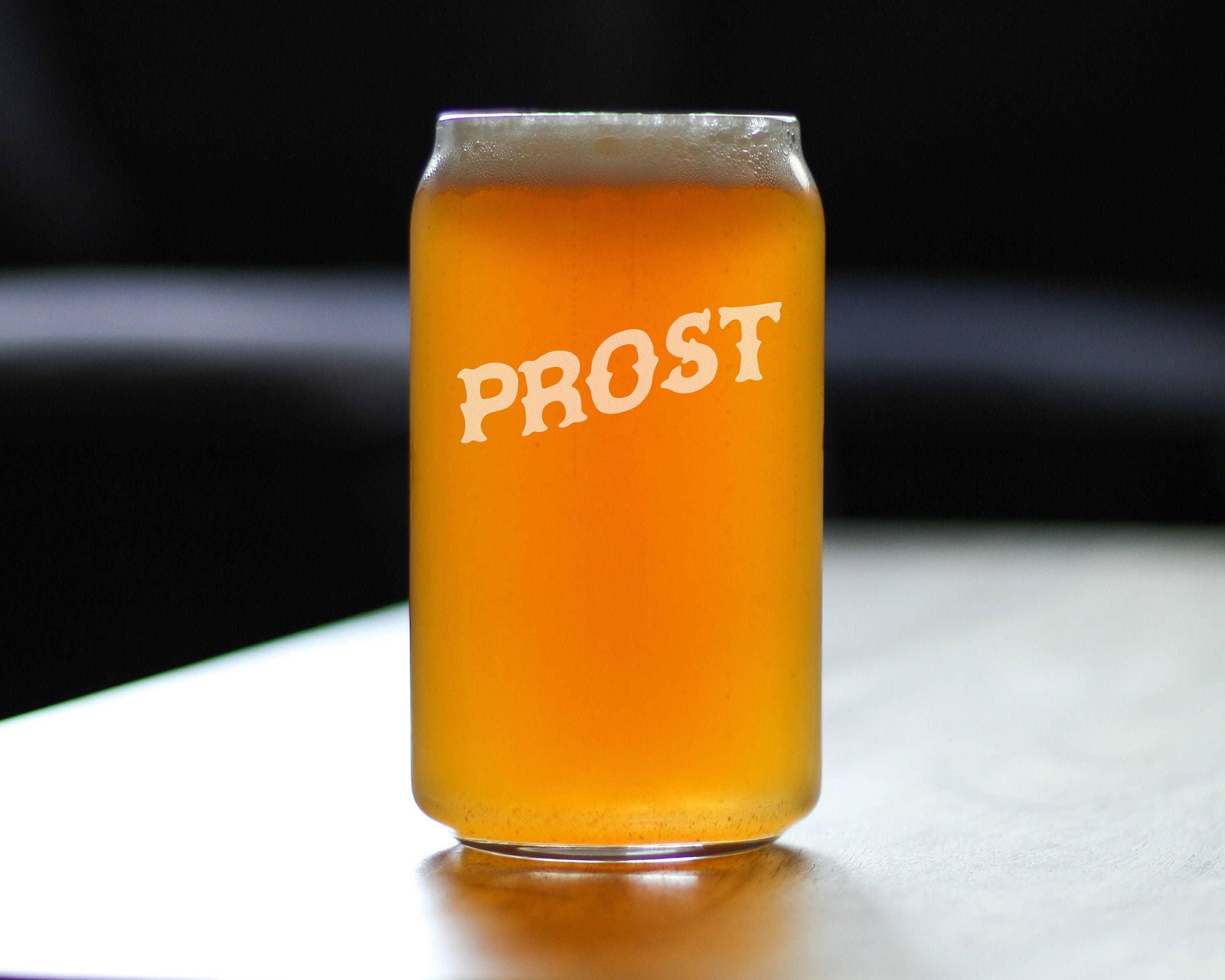 bevvee - Wholesale Beer Glass/Mug - Cheers German Prost Beer Can Pint Glass - Germany Gifts1