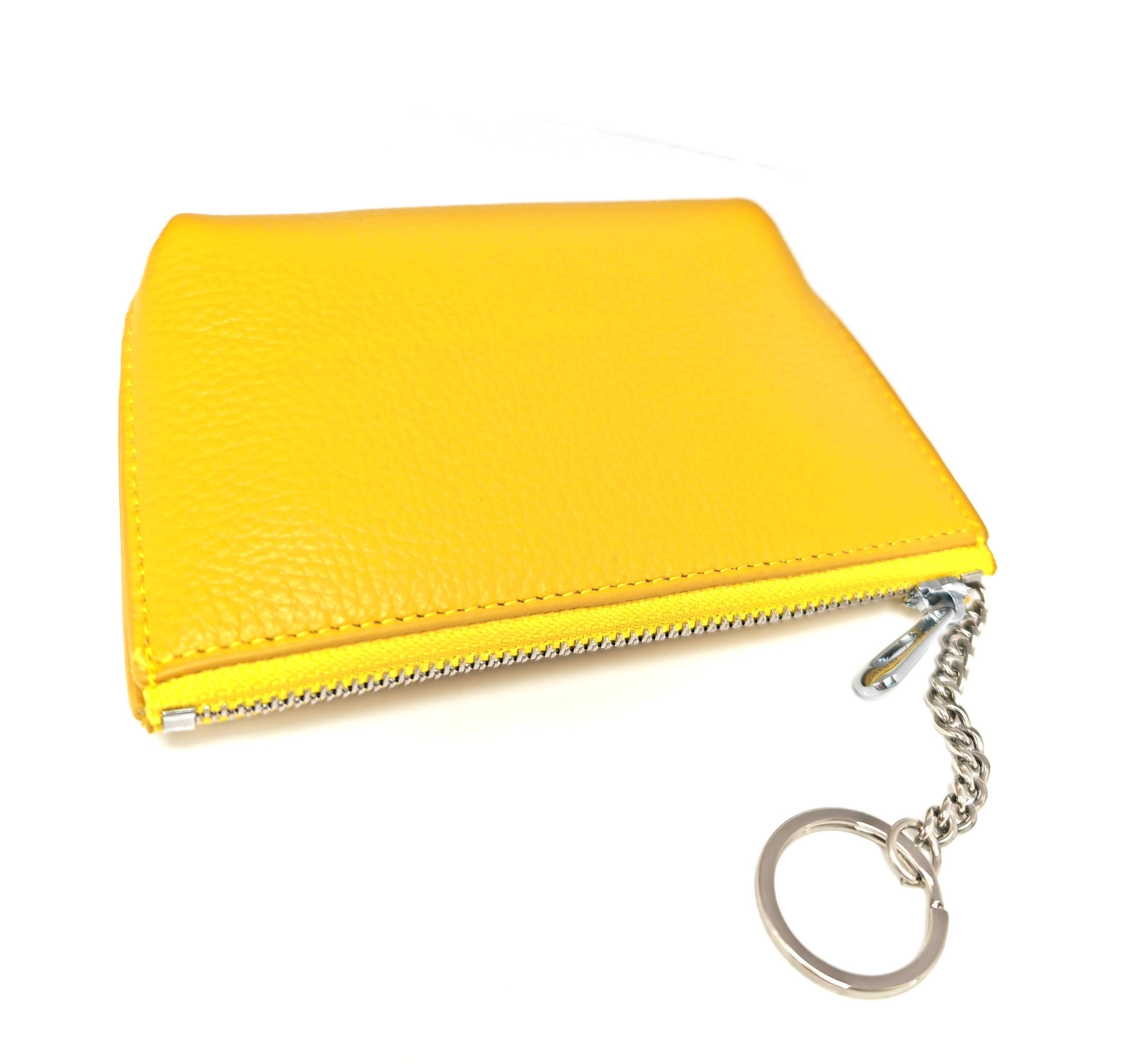 Superbia – wholesale Coin purse – Women’s – Genuine Leather Soft  Card Holder Note Purse with Ring Chain10