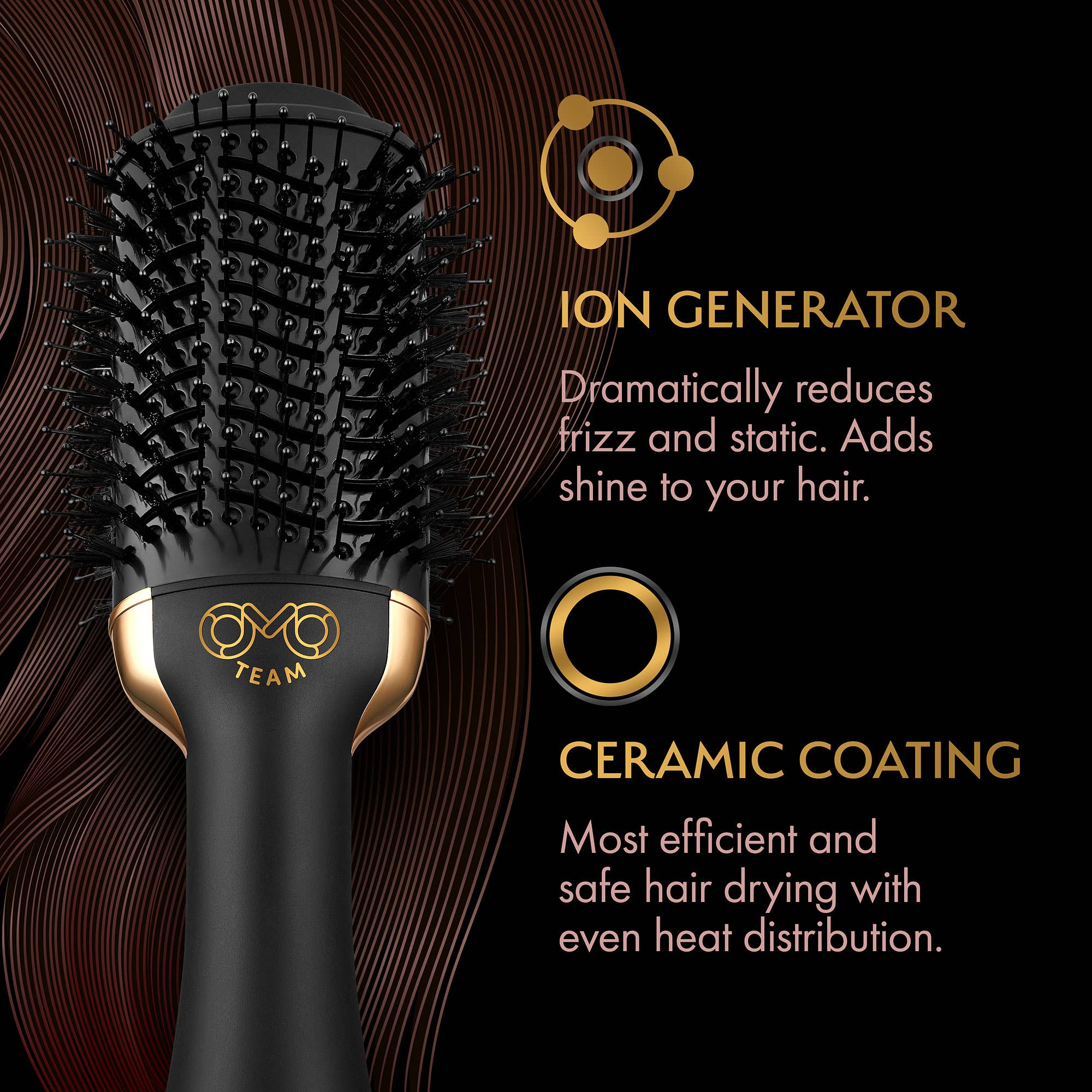 OMOteam - Vente Sèche-cheveux - Brosse à sèche-cheveux Blowout6