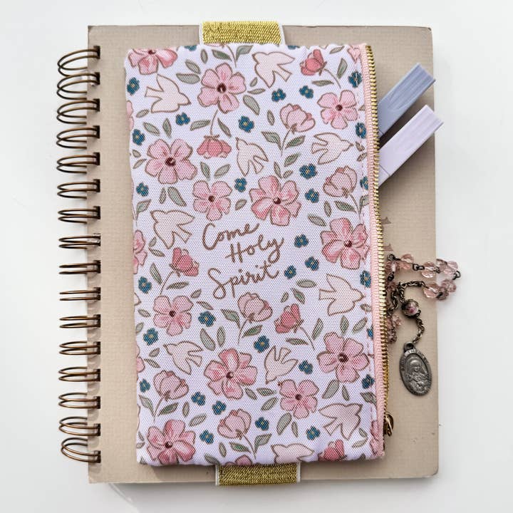 Come Holy Spirit Catholic Bible/Planner Pouch for wholesale by The Little Rose Shop