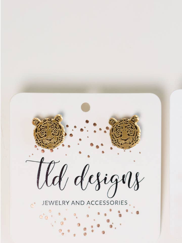 Clous en forme de tigre pour la vente par TLD Designs