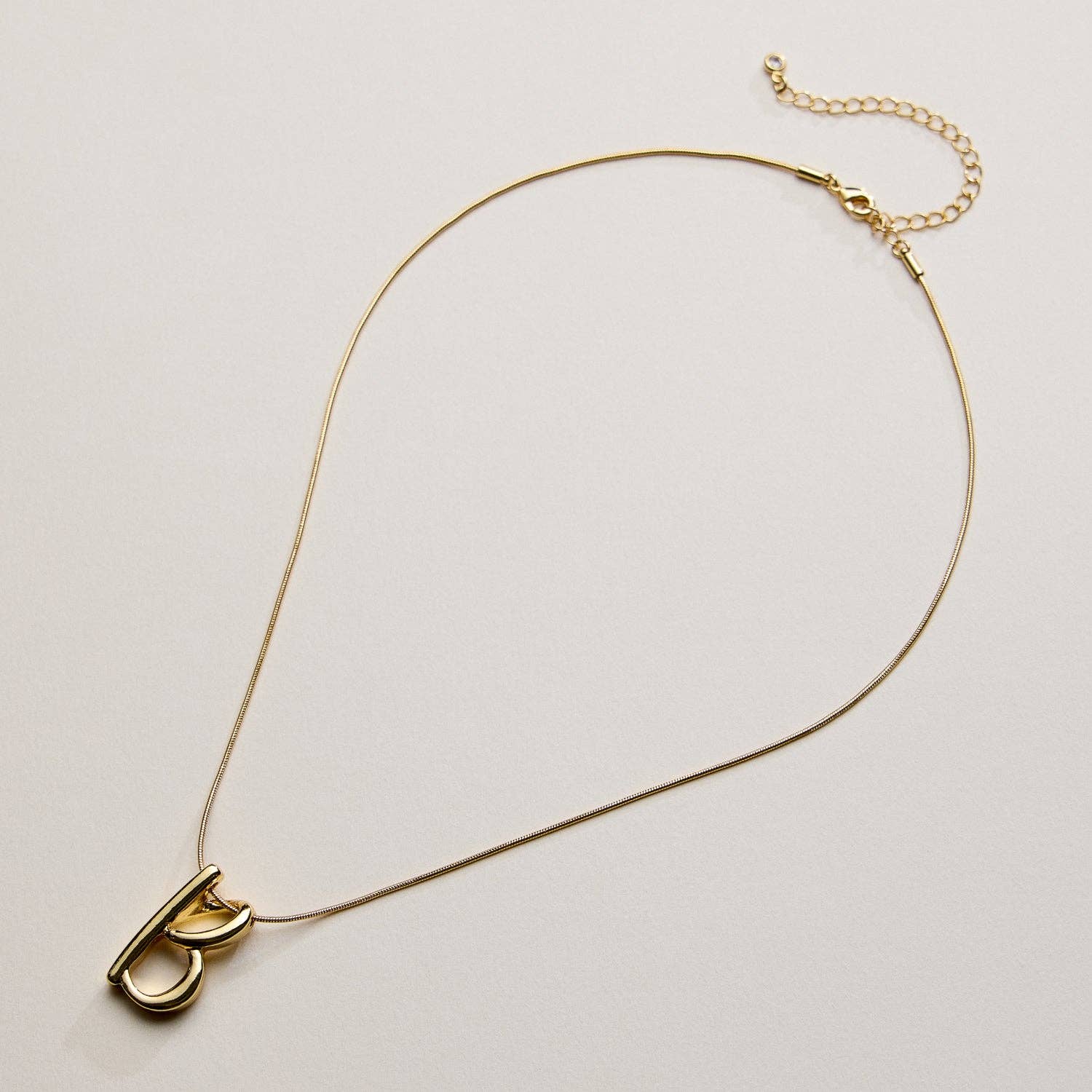 Frem - Wholesale Pendant/Charm Necklace - A Set of 16 Letters Gold Dipped Necklace – Gold & Silver Alphabet Charm Jewelry6